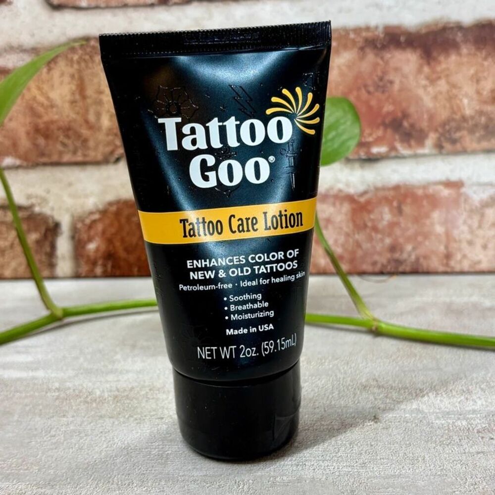 Tattoo Goo Tattoo Care Lotion Enhance New & Old Tattoos